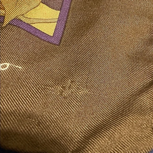 Salvatore Ferragamo Zebra Print Silk Scarf - Picture 3 of 8